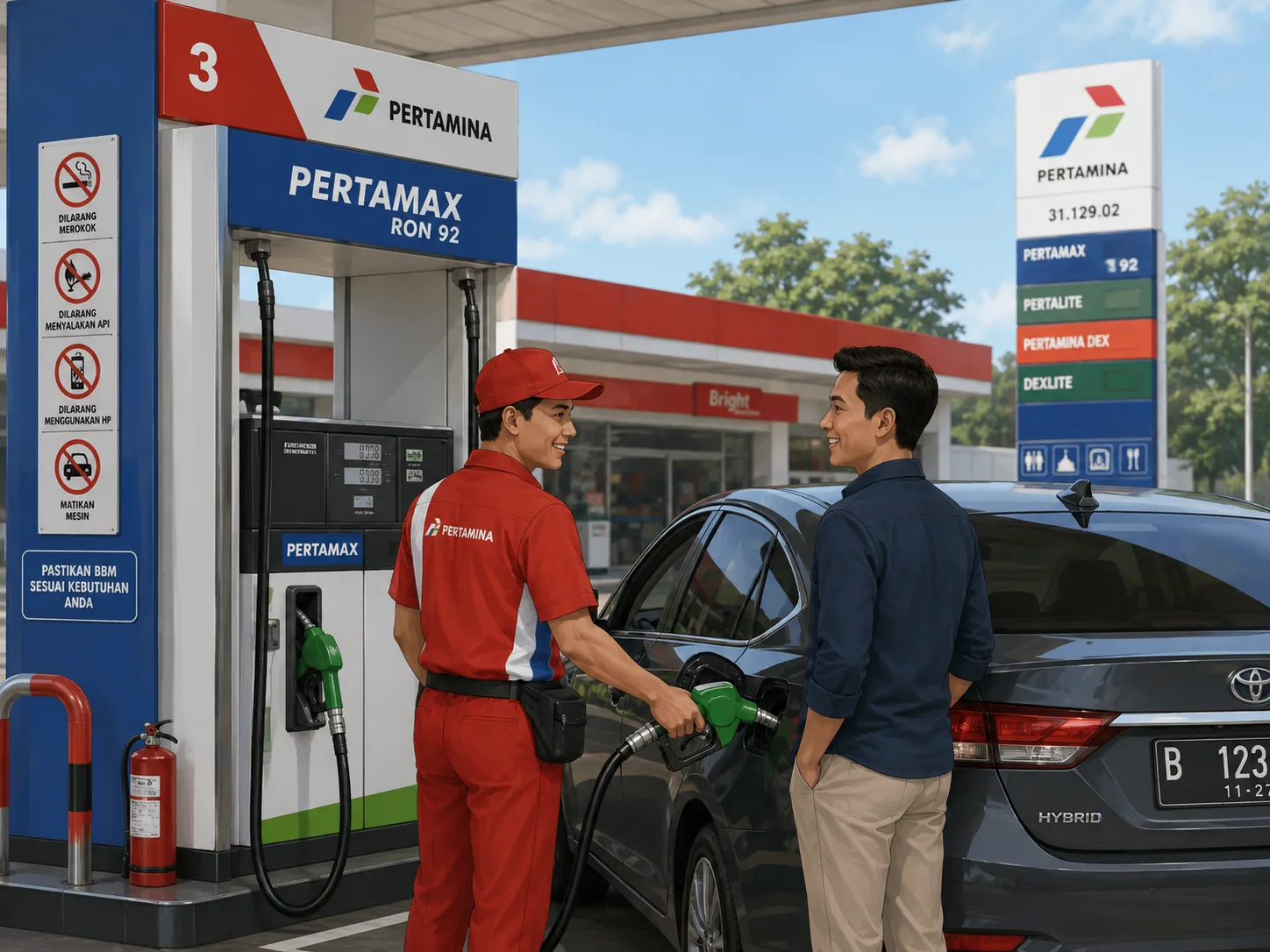 Harga Pertamax naik menjadi Rp16.250 per liter dan Pertamax Green Rp17.000 per liter mulai 10 Juni 2026