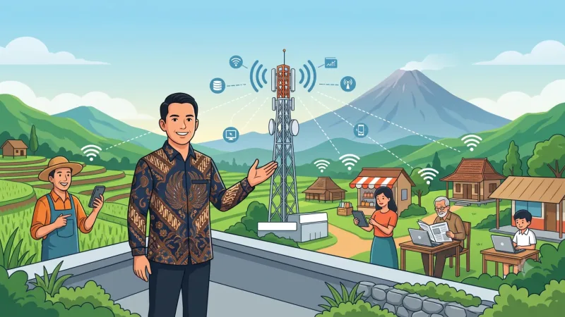 Wakil Ketua DPRD Jateng Dorong Percepatan Pemerataan Pembangunan Infrastruktur Digital