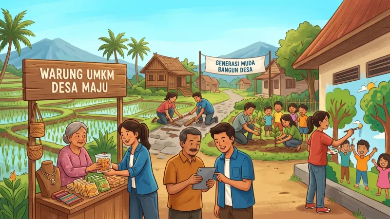 Wakil Ketua DPRD Jateng Ajak Generasi Muda Berpartisipasi Membangun Desa