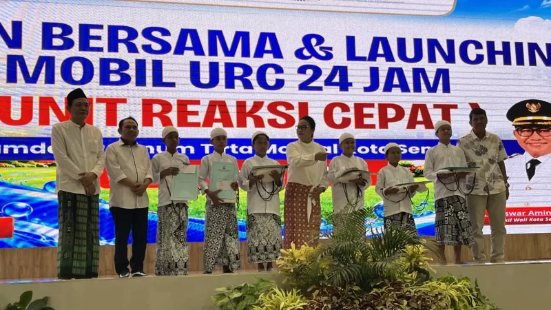 HUT ke-115 PDAM Semarang Diisi Khitanan Massal, Agustina Apresiasi Pilihan Aksi Sosial