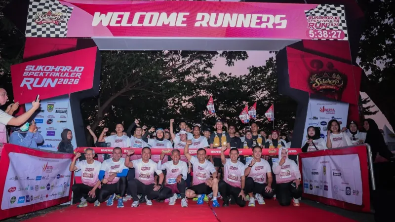 Gencarkan Sport Tourism, Ahmad Luthfi Meriahkan Sukoharjo Run 2026