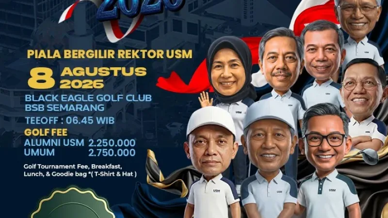 USM Perkuat Komitmen Pendidikan Lewat 2nd Golf Tournament dan Charity 2026