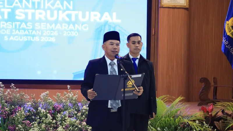 USM Lantik Pejabat Struktural untuk Perkuat Tata Kelola dan Mutu Pendidikan