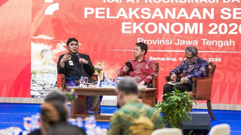 Sensus Ekonomi Jateng Capai 81%, Taj Yasin Kebut Target Selesai Tiga Minggu