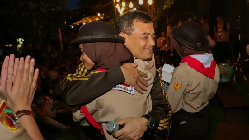 Kunjungi Kontingen Jateng di Jamnas XII, Ahmad Luthfi: Pramuka Calon Pemimpin