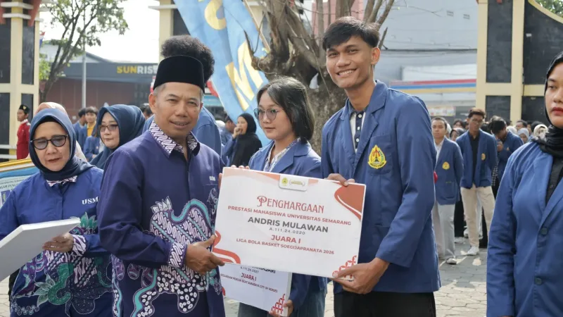 HUT Ke-81 RI, USM Beri Penghargaan untuk Mahasiswa dan Dosen Berprestasi