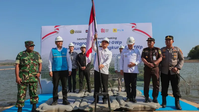 PLTS Gajah Mungkur Mulai Dibangun, Target Produksi Listrik 218 GWh per Tahun