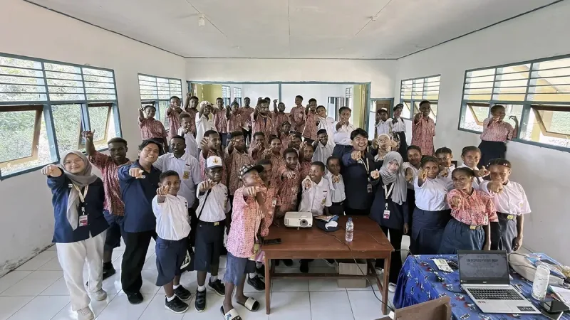 TEP UNDIP Bekali 43 Siswa Keerom Edukasi Kesehatan Reproduksi dan Bahaya Narkoba