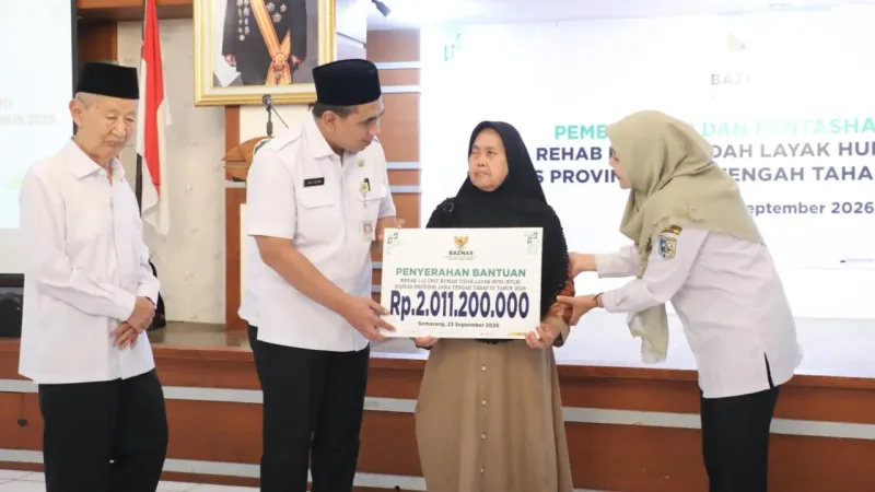 Pemprov Jateng Targetkan Kemiskinan Turun Jadi 8,70 Persen pada Akhir 2026