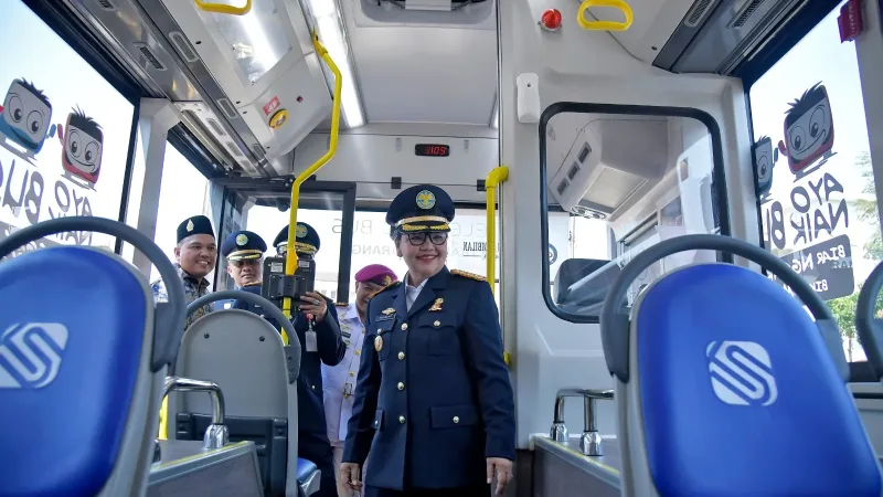 27 Bus Listrik Mulai Layani Trans Semarang, Agustina Dorong Transportasi Ramah Lingkungan