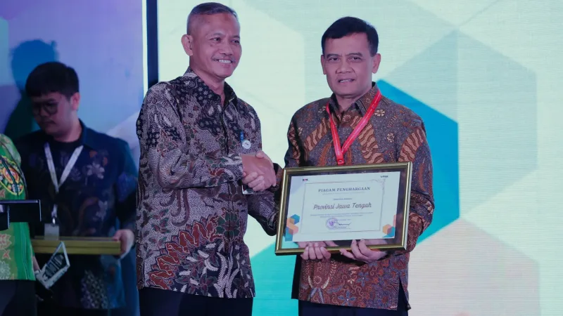 Program Sekolah Berintegritas Antar Pemprov Jateng Raih Penghargaan dari KPK