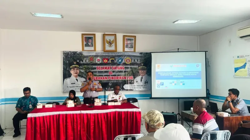 Dishub Semarang Sosialisasikan Parkir Elektronik Terpadu, Cegah Pungli dan Kebocoran PAD