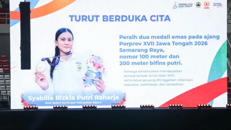 Ahmad Luthfi Pimpin Doa untuk Atlet Selam Jepara yang Meninggal Saat Porprov 2026
