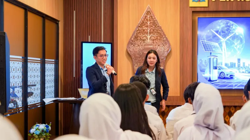 PLN Icon Plus Sambut Kunjungan Industri Siswa SMK Patriot Pituruh di PLN Hub Yogyakarta