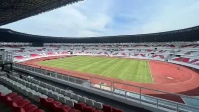 Jogging Track Stadion Jatidiri Kini Dibuka Setiap Hari