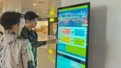 Digital Wayfinding, Solusi Penumpang Bandara Ahmad Yani Anti Nyasar
