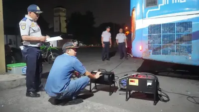 Trans Semarang Gelar Ram Check Malam Hari untuk Pastikan Armada Tetap Aman