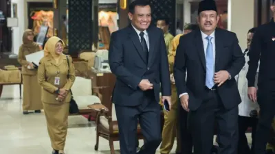 Gubernur Jateng Ahmad Luthfi dan Kepala Bappenas bahas percepatan pembangunan infrastruktur, irigasi, dan konektivitas ekonomi.