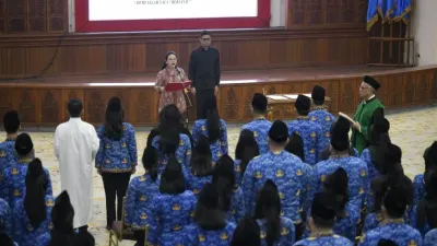 Pemkot Semarang angkat 297 PNS formasi 2025. Didominasi Generasi Z, ASN baru diharapkan perkuat pelayanan publik.