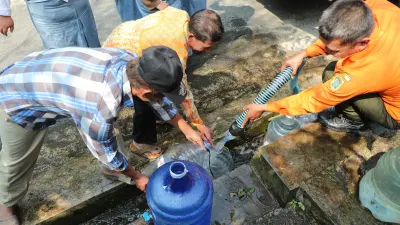 Krisis Air Lereng Merapi, Bantuan Air Bersih BPBD Jadi Penyelamat Warga