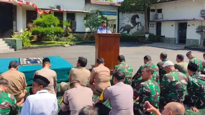 TNI-Polri Bersama Warga Semarang Gelar Salat Istisqa di Tengah Kemarau Panjang