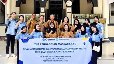 Polines Edukasi Siswa SMAN 3 Salatiga tentang Risiko Investasi di Era Digital
