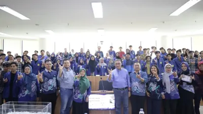 USM bersama Geoforce Indonesia menggelar kuliah umum geoteknik untuk membahas teknologi perbaikan tanah dan perkuatan lereng.