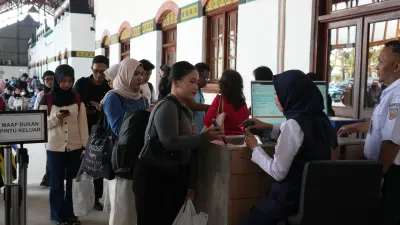 Libur Panjang Tahun Baru Islam, 198 Ribu Penumpang Gunakan Kereta di Daop 4 Semarang