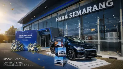 BYD Resmikan 4 Dealer Baru di Jawa Tengah, Perluas Akses Kendaraan Listrik