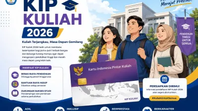 Syarat Penerima KIP Kuliah 2026 dan Tahapan Pendaftaran Online