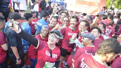 Walkot Semarang di Soekarno Run, Perkuat Sinergi Sport Tourism