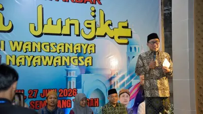 Resmikan Makam Kiai Jungke, Iswar Dorong Potensi Wisata Religi