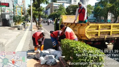 Pemkot Semarang Perkuat Drainase Simpang Lima untuk Cegah Genangan