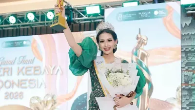 Micellina Sidney Asal Semarang Raih Runner Up Kebaya Putri Indonesia