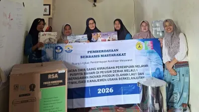 Berdayakan Nelayan Demak, USM Bekali Inovasi Olahan Laut & Mesin