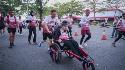 Gencarkan Sport Tourism, Ahmad Luthfi Meriahkan Sukoharjo Run 2026