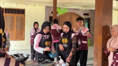 Mahasiswa KKN UNNES Terapkan SDGs Lewat Edukasi Gizi & PMT Cegah Stunting