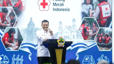 Luthfi Minta PMI Jateng Perkuat Respons Cepat Hadapi Beragam Potensi Bencana