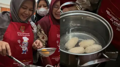 Dinas Perikanan Semarang Latih Warga Olah Udang Jadi Produk Bernilai Ekonomi