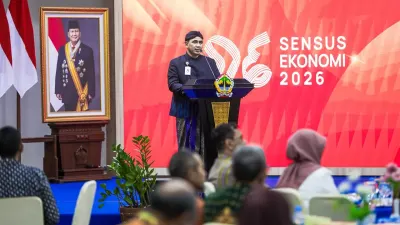 Sensus Ekonomi Jateng Capai 81%, Taj Yasin Kebut Target Selesai Tiga Minggu