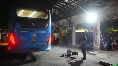 Dishub Semarang Pastikan Armada Trans Semarang Laik Jalan Lewat Ramp Check