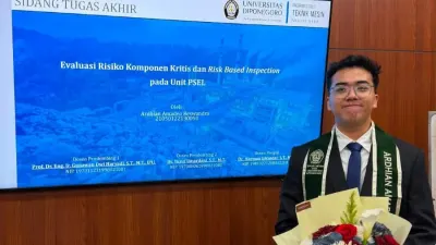 Lulus Cumlaude, Mahasiswa Teknik Mesin Undip Tawarkan Solusi Cegah Kerugian PSEL