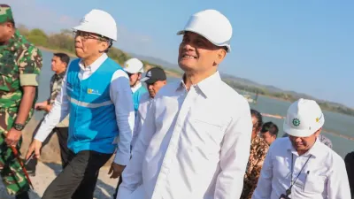 PLTS Gajah Mungkur Mulai Dibangun, Target Produksi Listrik 218 GWh per Tahun
