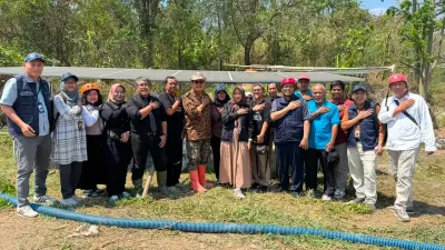 UNDIP Kembangkan Sawah Modern di Penggaron, Ramah Lingkungan dan Berteknologi