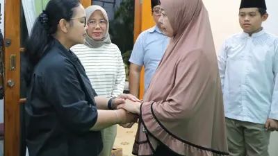 Layat Korban Kebakaran Banyumanik, Wali Kota Agustina Beri Penguatan Keluarga