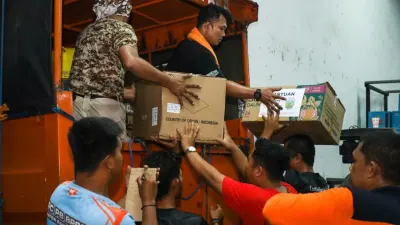 Jateng Kembali Salurkan Bantuan Gempa NTT, Kebutuhan Pangan Jadi Prioritas