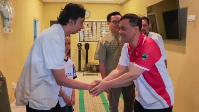 Melayat ke Rumah Duka Mozza, Ahmad Luthfi Pastikan Kasus Dikawal hingga Tuntas
