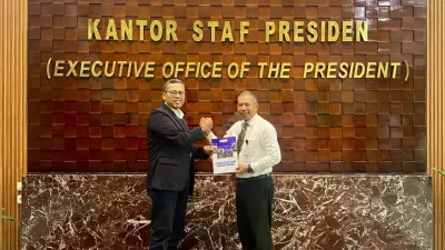 Rektor USM Audiensi ke KSP, Bahas Sinergi Perguruan Tinggi untuk Pembangunan Nasional