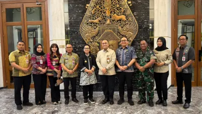 Agustina Wilujeng Sambut Peninjauan Mayjen TNI Beni Octaviar di Kota Semarang