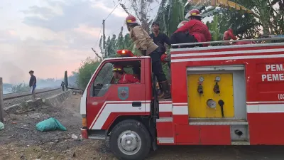 Lima Kebakaran di Sekitar Jalur KA, KAI Daop 4 Semarang Perkuat Kewaspadaan